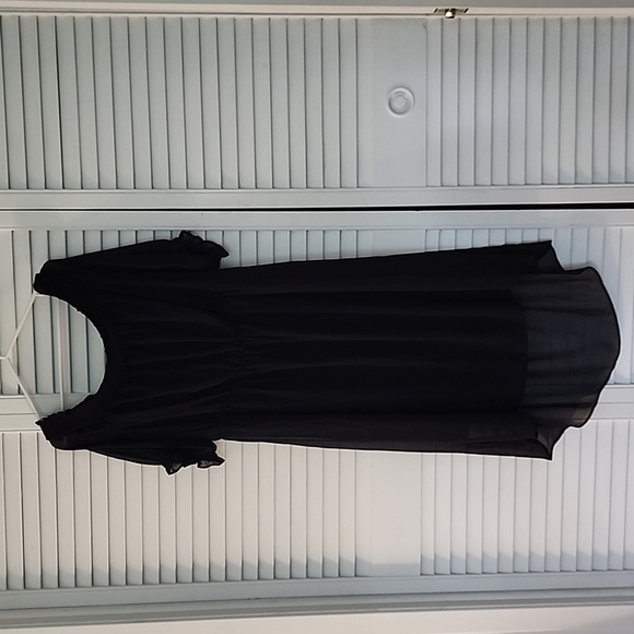 Off the shoulder black high low dress from Reitmans - Picture 3 of 5